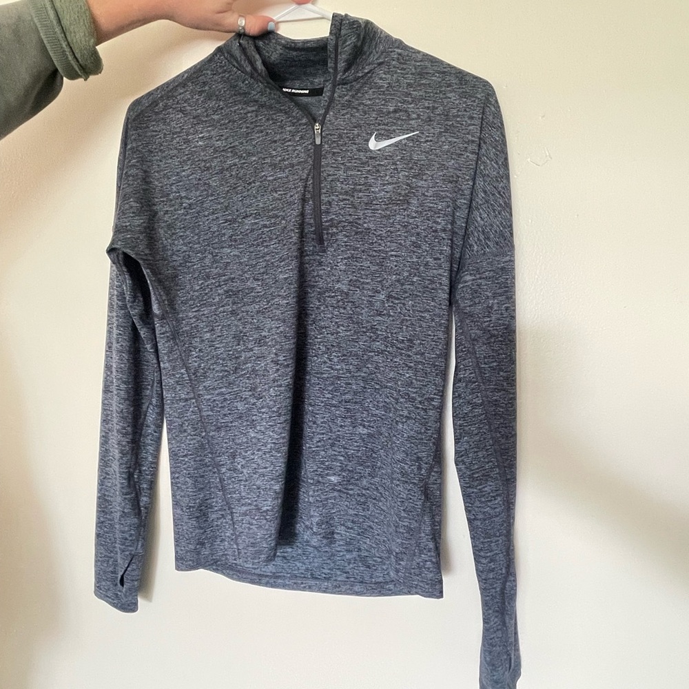 Nike running half zip